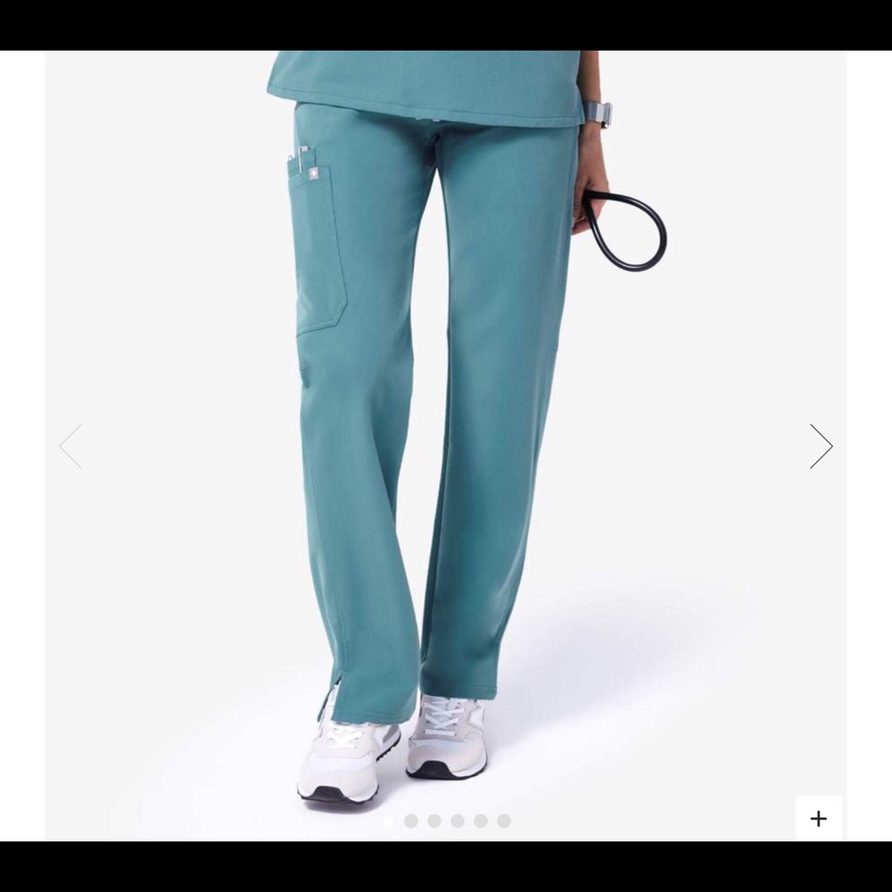 NWT Figs Scrubs Hydrogreen Kade Cargo Pants M/P